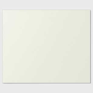 Solide Elfenbeinfarbene Minimalistische Moderne Geschenkpapier