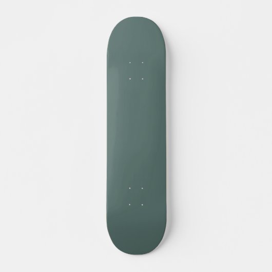Solide Eukalyptus-grüne Farbe | Nummer 5B7570 Skateboard (Vorne)