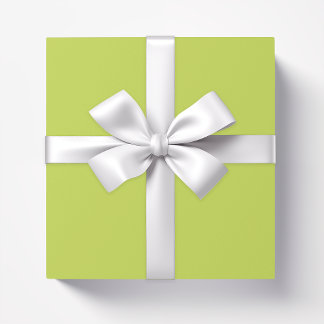 Solide Farbe Avocado hellgrün Geschenkpapier