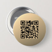 Solide Farbe der reinen weißen Vorlage Button (Vorne & Hinten)