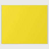 Solide Farbe: gelb Geschenkpapier (Flach)