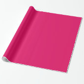 Solide Farbe: Himbeere Geschenkpapier (Ungerollt)
