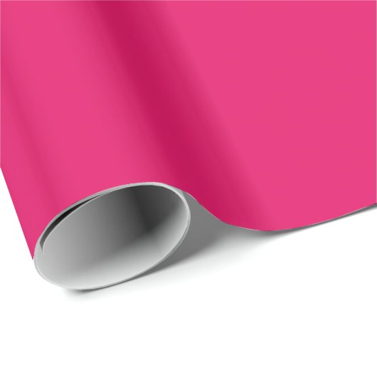 Solide Farbe: Himbeere Geschenkpapier (Rolleneckpunkt)