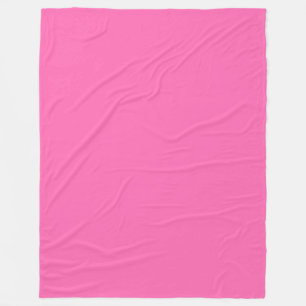 Solide Farbe: Hot Pink #2 Fleecedecke