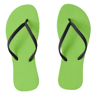 Solide Farbe Kiwi grün Badesandalen