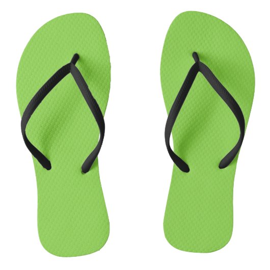 Solide Farbe Kiwi grün Badesandalen (Fußbett)