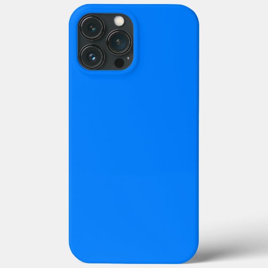 Solide Farbe lebhaft blau Case-Mate iPhone Hülle (Rückseite)