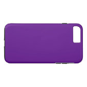 Solide Farbe: Lila Case-Mate iPhone Hülle (Rückseite (Horizontal))