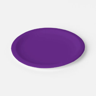 Solide Farbe: Lila Pappteller