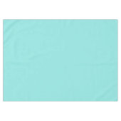 Solide Farbe mild aquamarin Türkis Tischdecke (Vorderseite (Horizontal))