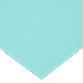 Solide Farbe mild aquamarin Türkis Tischdecke (Schrägansicht)