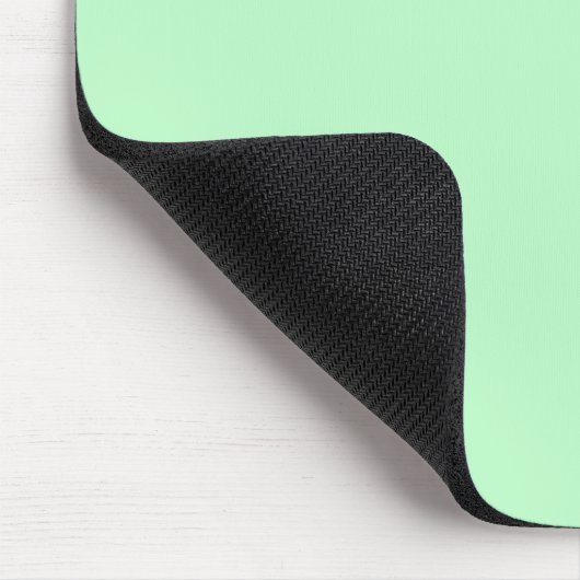 Solide Farbe: Minze Mousepad (Ecke)