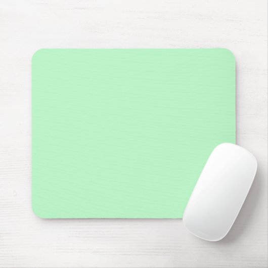 Solide Farbe: Minze Mousepad (Mit Mouse)