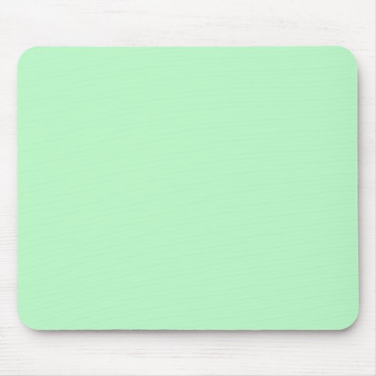 Solide Farbe: Minze Mousepad (Vorne)