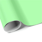 Solide Farbe: Minzgrün Geschenkpapier (Rolleneckpunkt)