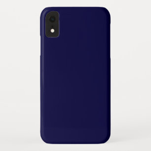 Solide Farbe: Navy Blue iPhone XR Hülle