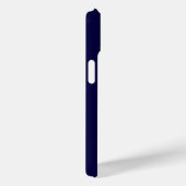 Solide Farbe: Navy Blue Case-Mate iPhone Hülle (Rückseite / Rechts)