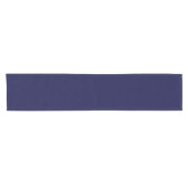 Solide Farbe: Navy Blue Kurzer Tischläufer (Horizontal)