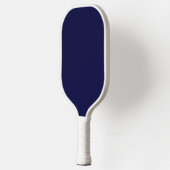 Solide Farbe: Navy Blue Pickleball Paddel Schläger (Links)