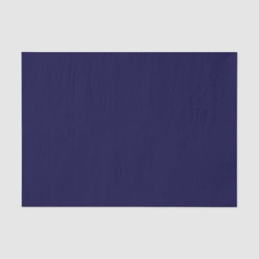Solide Farbe: Navy Blue Seidenpapier (Vorderseite)