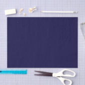 Solide Farbe: Navy Blue Seidenpapier (Handwerk)