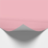 Solide Farbe: Rosa Geschenkpapier (Ecke)