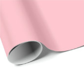 Solide Farbe: Rosa Geschenkpapier (Rolleneckpunkt)
