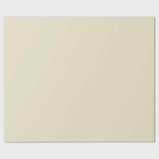 Solide Farbe: Sand Beige Geschenkpapier (Flach)