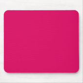 Solide Farbe schlicht dunkelrosa Mousepad (Vorne)