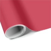 Solide Farbe schlicht, richtig rot Geschenkpapier (Rolleneckpunkt)