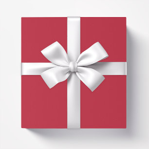 Solide Farbe schlicht, richtig rot Geschenkpapier