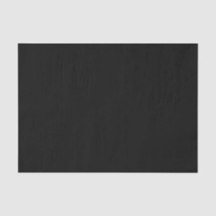 Solide Farbe - Schwarz Seidenpapier