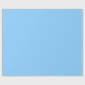 Solide Farbe: Sky Blue Geschenkpapier (Flach)
