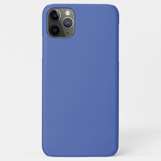 Solide Farbe staubblaue Maisblume Case-Mate iPhone Hülle (Rückseite)