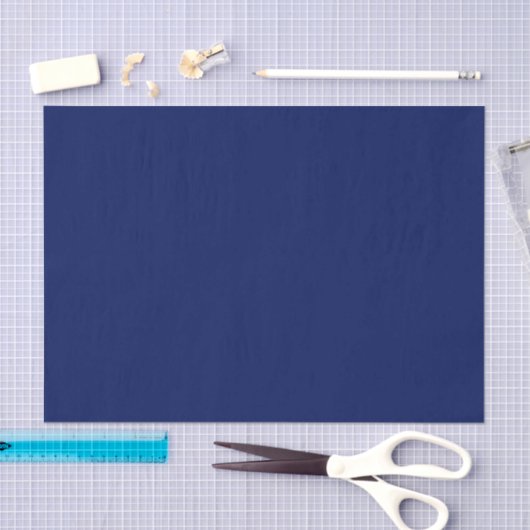 Solide Farbe - True Blue Seidenpapier (Handwerk)