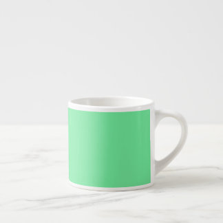 Solide hell-limegrüne Espressotasse