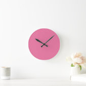 Solide helle Rosarot-Wanduhr Runde Wanduhr (Zuhause)