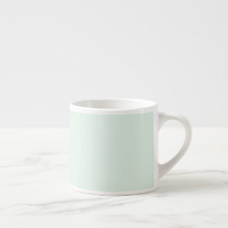 Solide Hellgrüne Espresso-Tasse Espressotasse