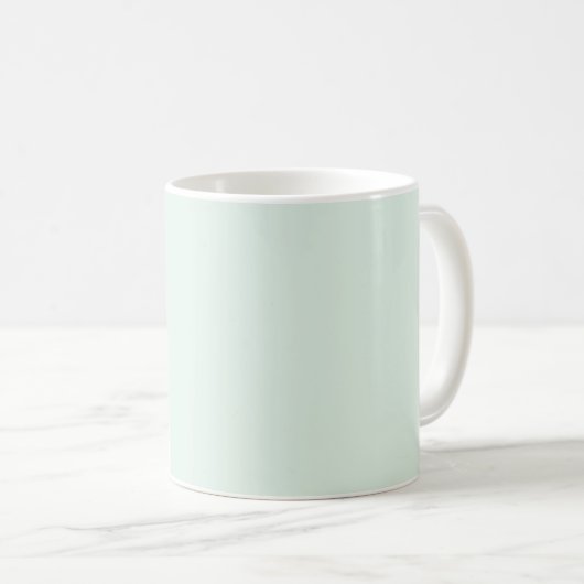 Solide Hellgrüne Tasse (VorderseiteRechts)