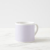 Solide helllila-lila Espresso-Tasse Espressotasse (Vorderseite Rechts)