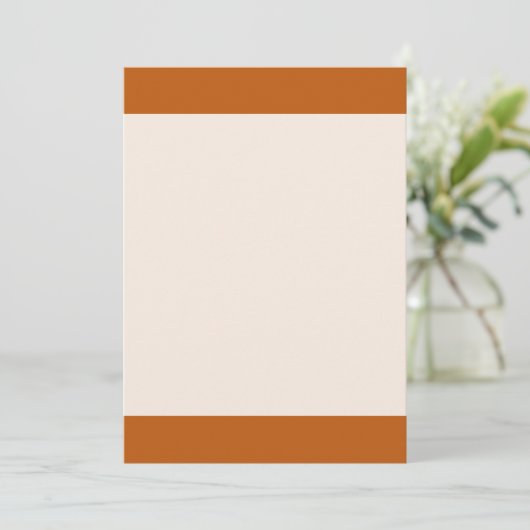 Solide Herbstfarbe Orange (Stehend Vorderseite)