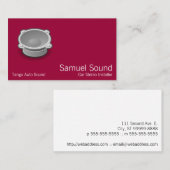 Solide Ikone Visitenkarte (Vorne/Hinten)