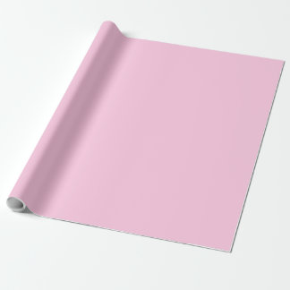 Solide klassische Rose Geschenkpapier