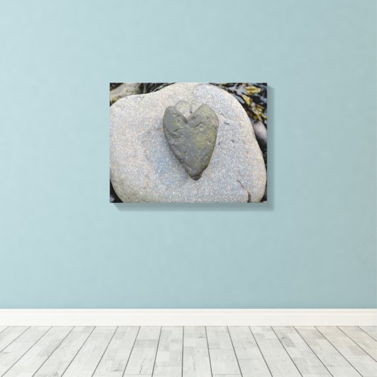 Solide Liebe Leinwanddruck (Insitu (Holzboden))