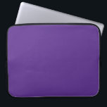 Solide lila violette Substanz Laptopschutzhülle<br><div class="desc">Solid lila violettes Design</div>