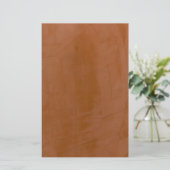 Solide Mandarine Briefpapier (Stehend Vorderseite)