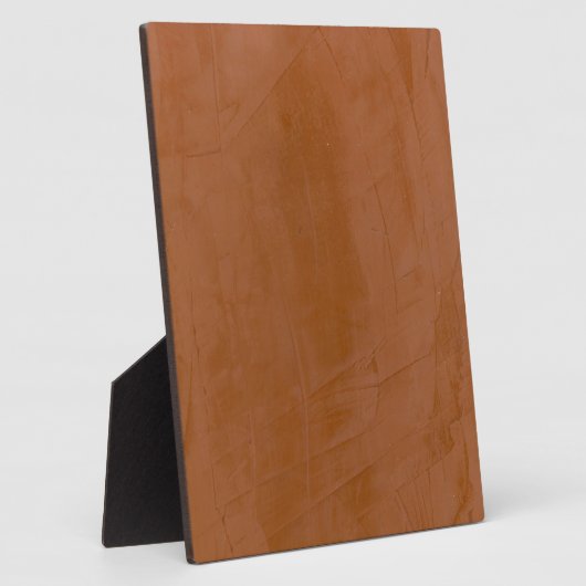 Solide Mandarine Fotoplatte (Seite)