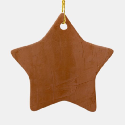 Solide Mandarine Keramikornament (Hinten)