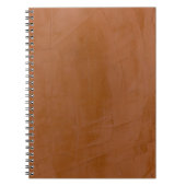 Solide Mandarine Notizblock (Vorderseite)