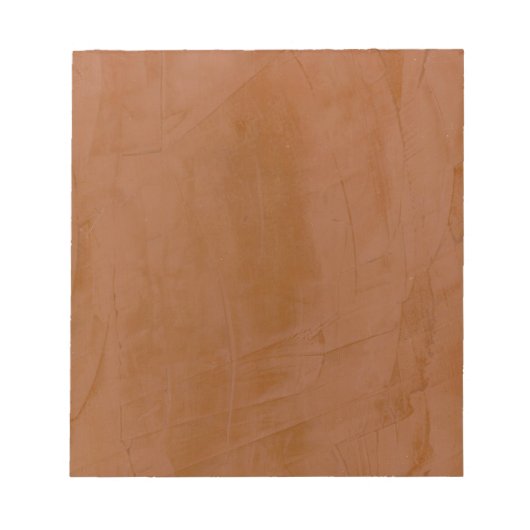 Solide Mandarine Notizblock (Vorderseite)